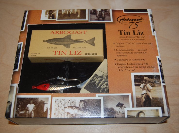 Arbogast - 75th Anniversary Tin Liz Collector Kit #2237 - Click Image to Close